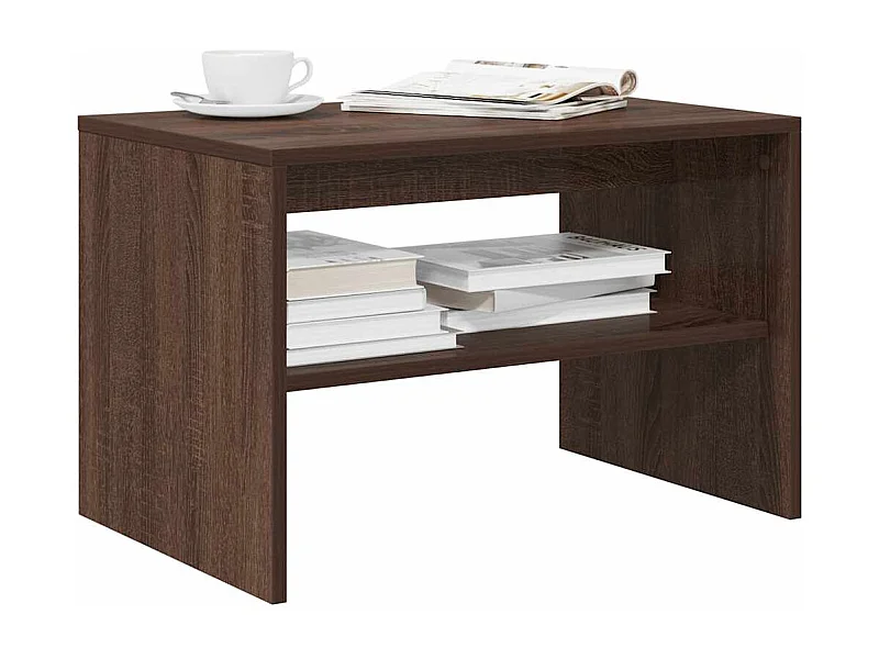 Mueble para TV  | Gabinete de TV |  Mueble de salón madera contrachapada marrón roble 60x40x40 cm