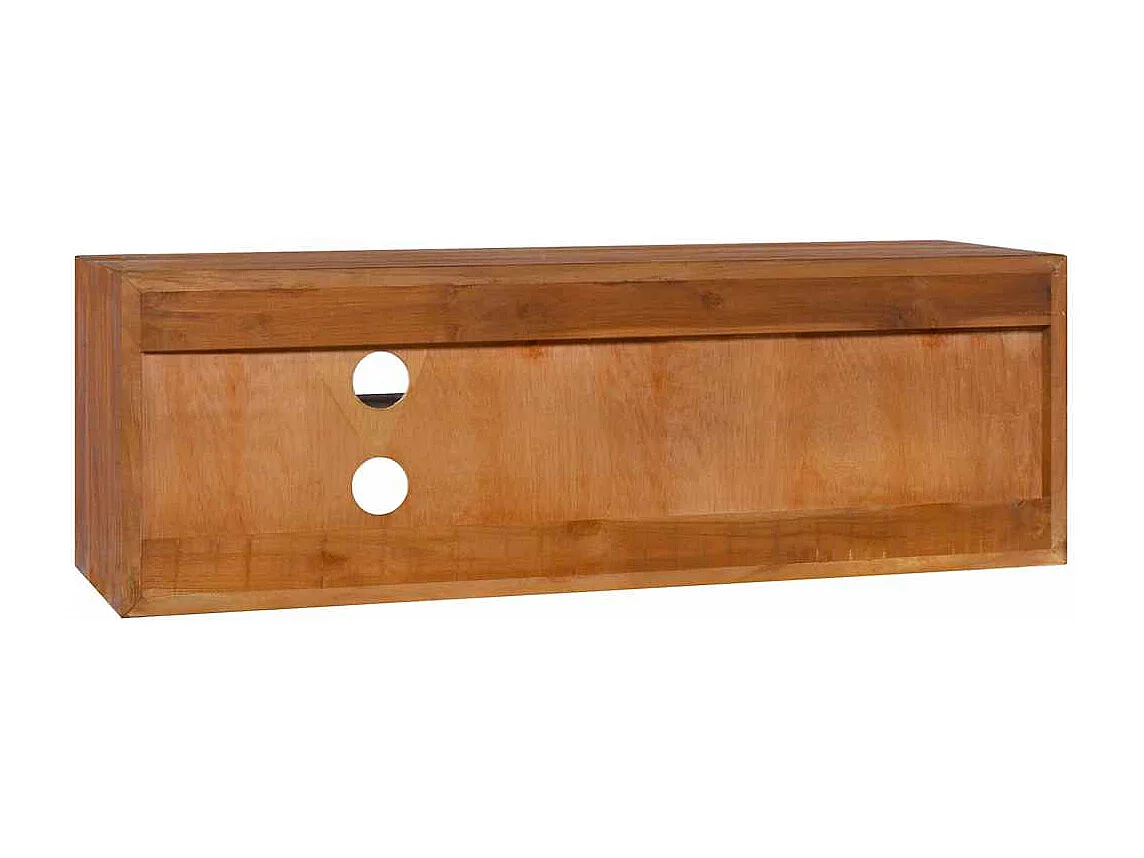 Meuble TV | Banc TV | Armoire TV mural 90x30x30 cm Bois de teck massif