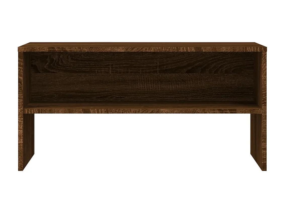 Mueble de TV | Mueble de salón madera de ingeniería marrón roble 80x40x40 cm