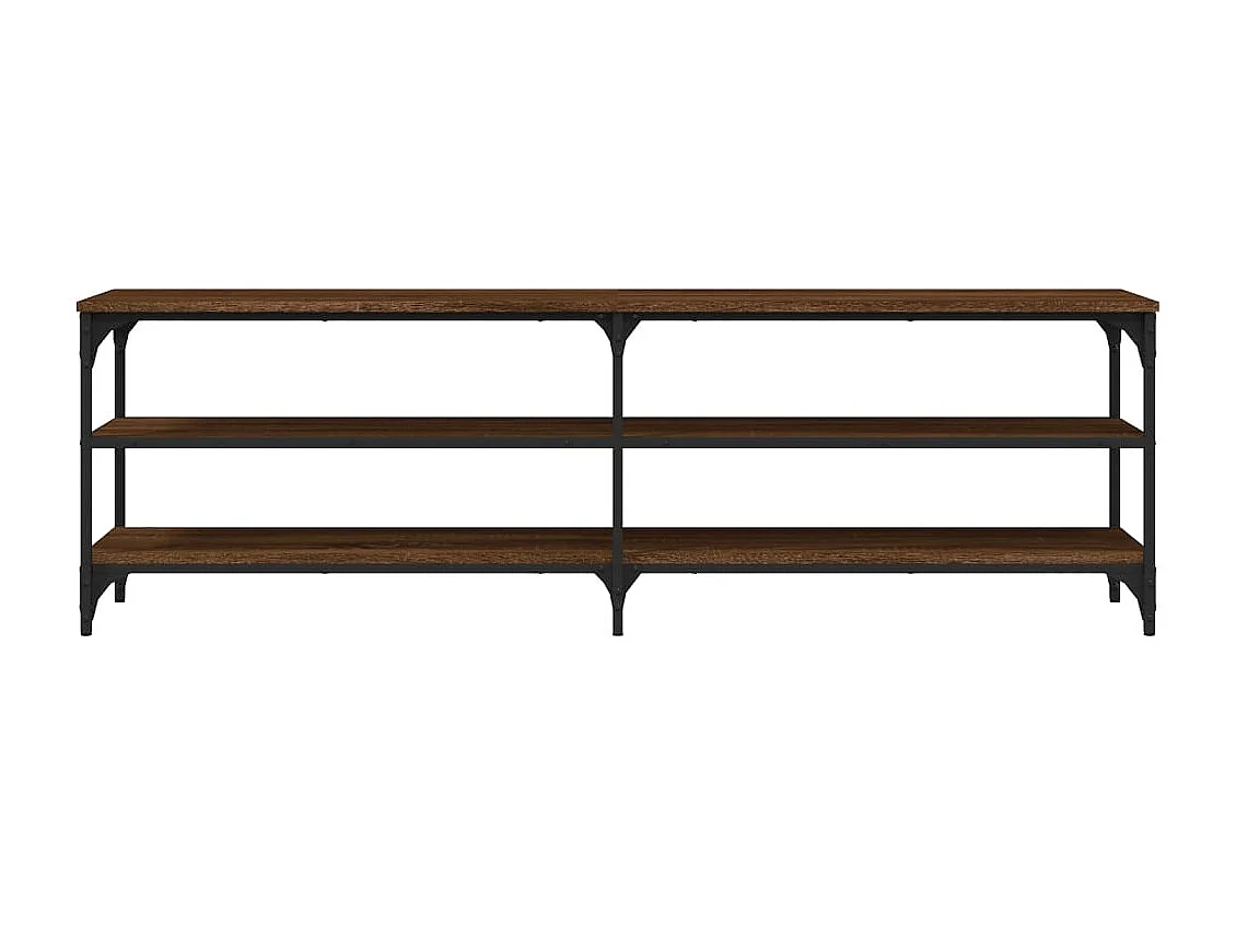 Mueble de TV | Mueble de salón madera contrachapada roble marrón 160x30x50 cm