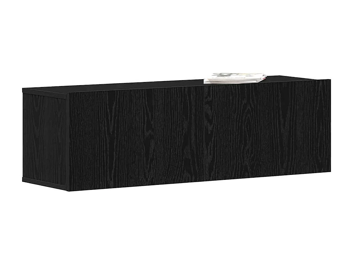 muebles para TV  | Gabinetes de TV |  Muebles de salón Roble negro 100 x 30 x 30 cm
