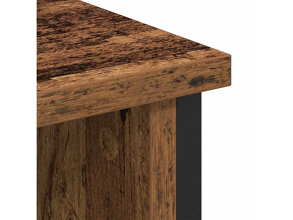 Gabinete de TV | Mueble de TV | Mueble de salón Madera vieja 100 x 35 x 45 cm