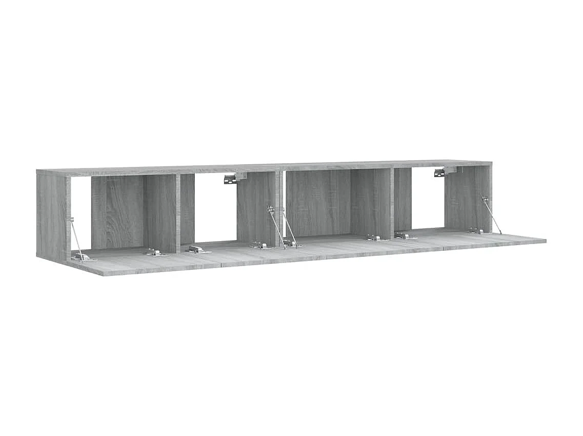 Ensemble de meubles TV | Bancs TV | Armoires TV 2 pcs Sonoma gris Bois d'ingénierie