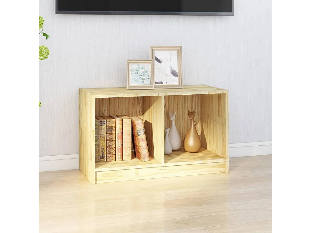 Meuble TV | Banc TV | Armoire TV 70x33x42 cm bois de pin massif