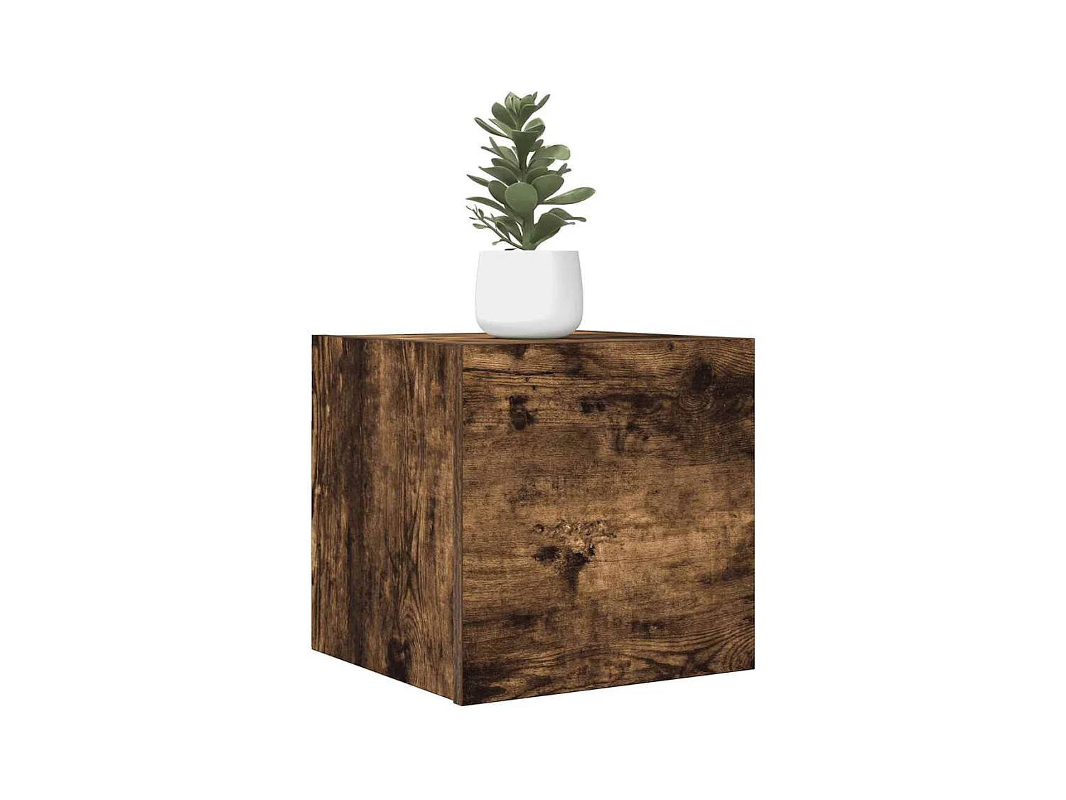 Meubles TV | Bancs TV | Armoires TV muraux 4 pcs Chêne fumé 30,5x30x30 cm