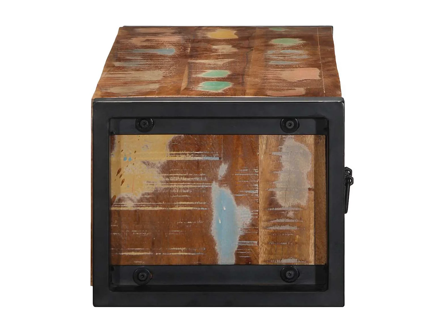 Meuble TV | Banc TV | Armoire TV 100x30x25 cm Bois de récupération solide