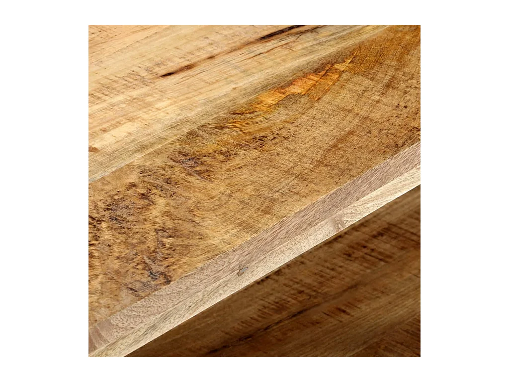 Mueble para TV  | Gabinete de TV |  Mueble de salón de madera maciza de mango 130x40x40 cm