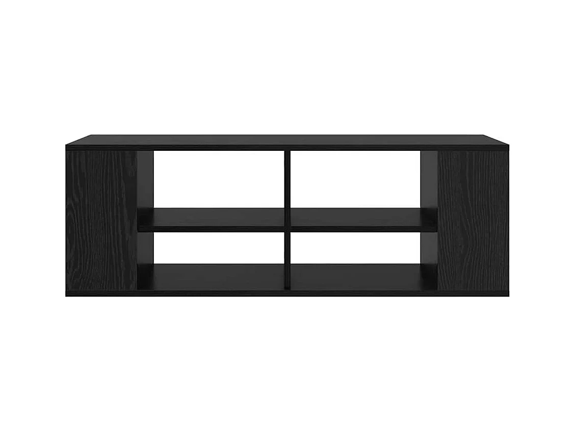 Mueble para TV  | Gabinete de TV |  Mueble de salón Montado en la Pared Roble negro 102 x 35 x 35 cm