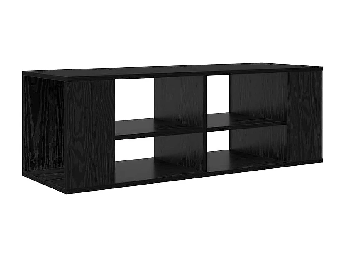 Mueble para TV  | Gabinete de TV |  Mueble de salón Montado en la Pared Roble negro 102 x 35 x 35 cm