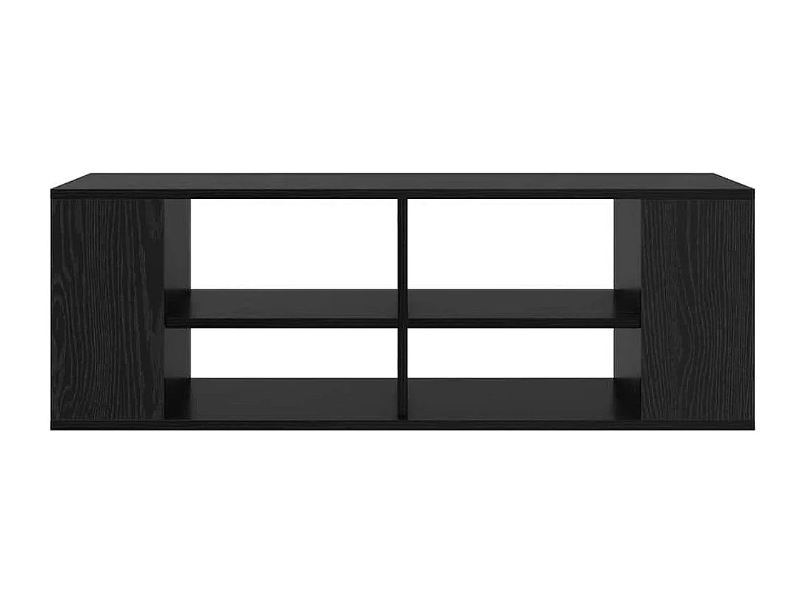 Mueble para TV  | Gabinete de TV |  Mueble de salón Montado en la Pared Roble negro 102 x 35 x 35 cm