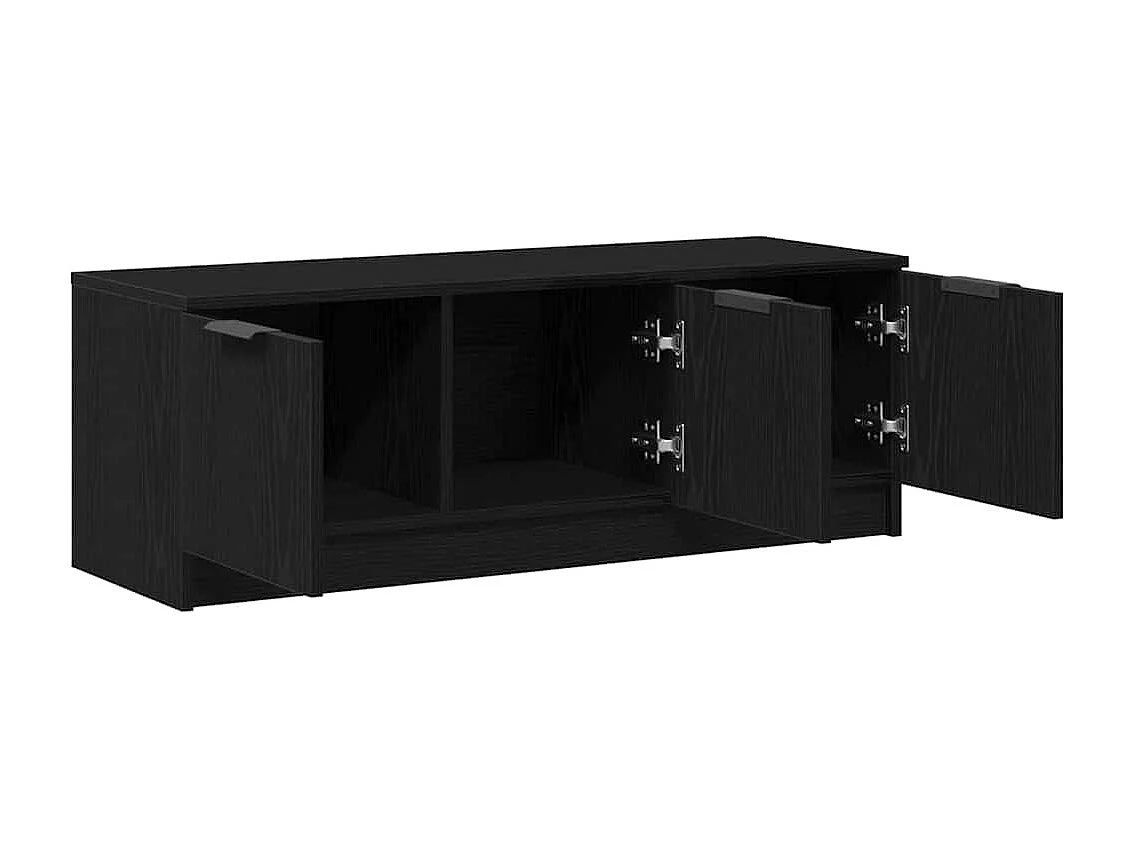 Mueble de TV | Mueble de salón Roble negro 102 x 35 x 36.5 cm