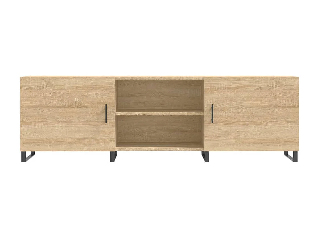 Meuble TV | Banc TV | Armoire TV chêne sonoma 150x30x50 cm bois d'ingénierie