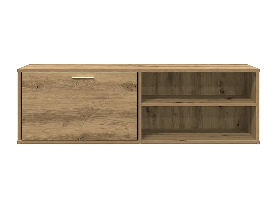 Mueble de TV | Mueble de salón madera de ingeniería roble artesanal 120x34x37 cm