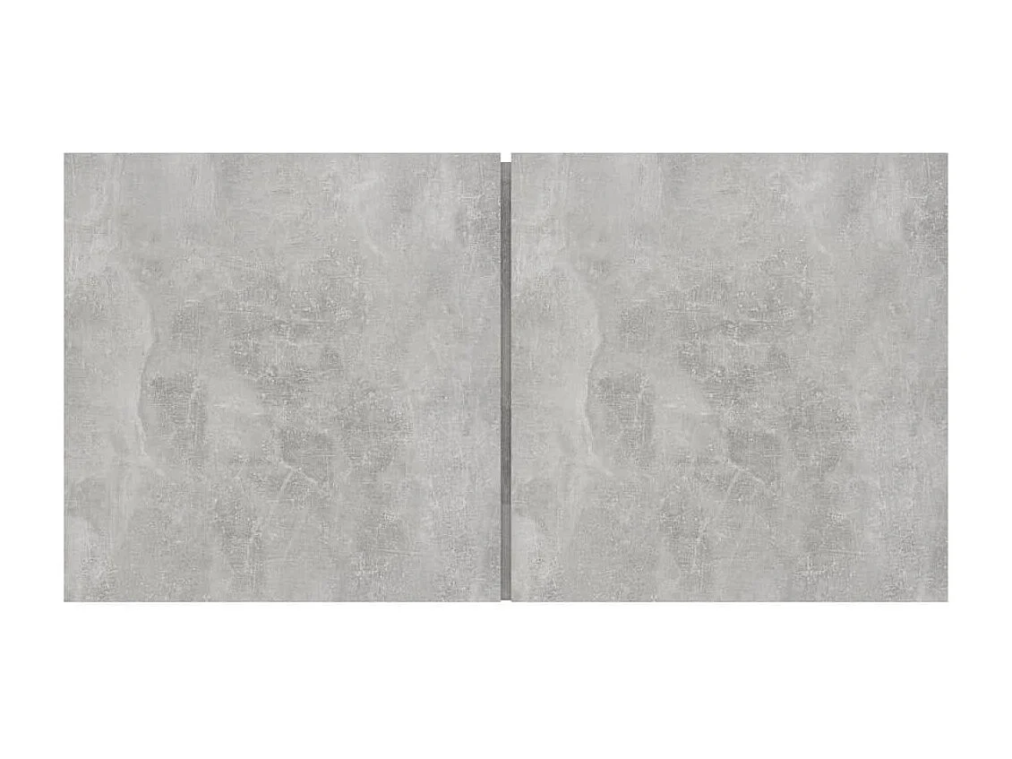 Muebles de salón | Gabinetes de TV |  Muebles de TV colgantes 3 unidades gris hormigón 60x30x30 cm