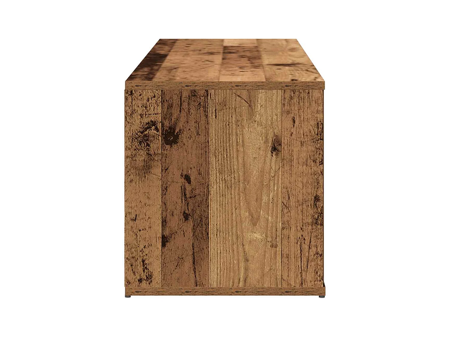 Mueble de TV | Mueble de salón madera contrachapada envejecida 120x34x37 cm