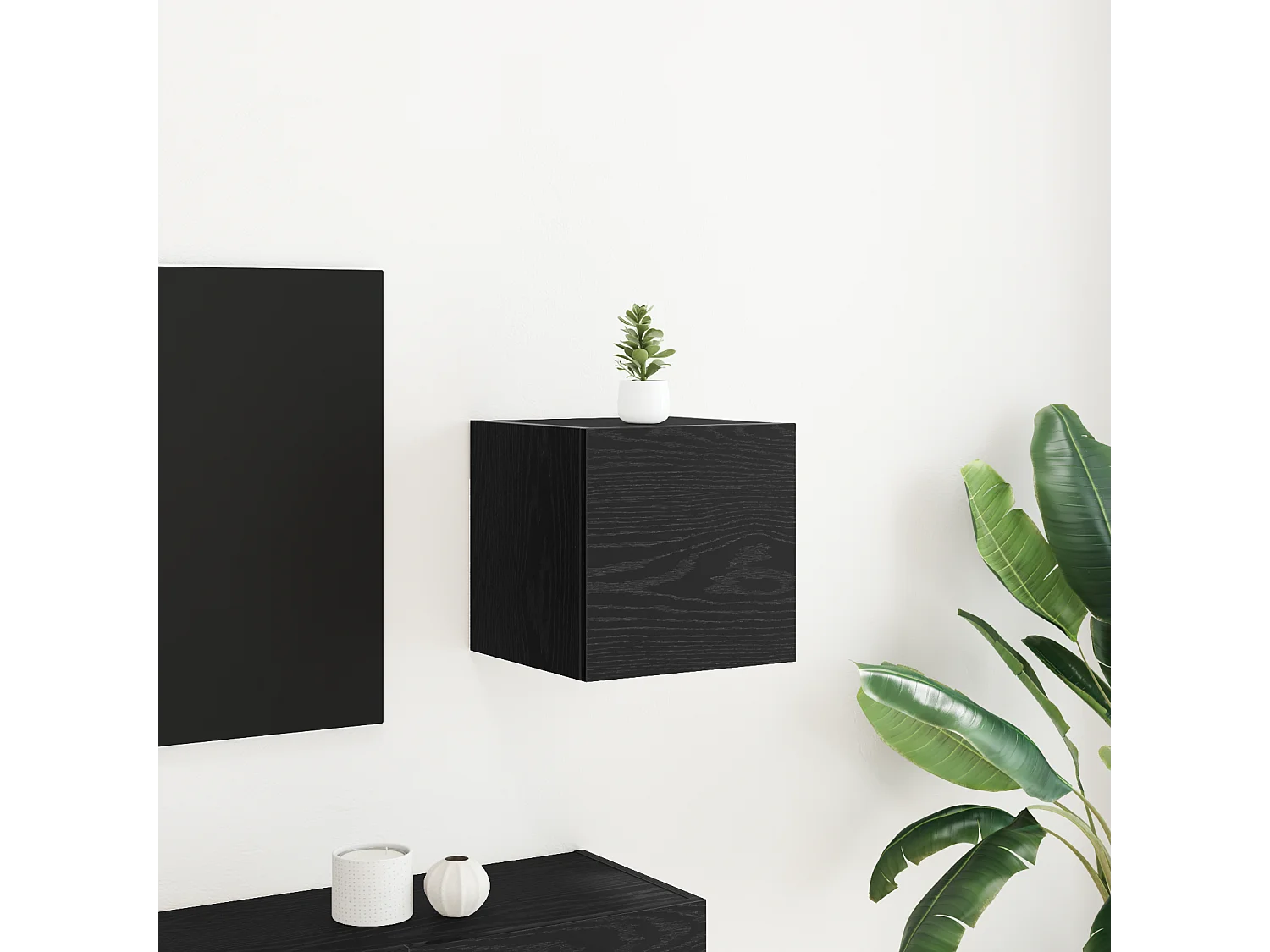 Gabinete de TV | Mueble de TV | Mueble de salón 30.5 x 30 x 30 cm