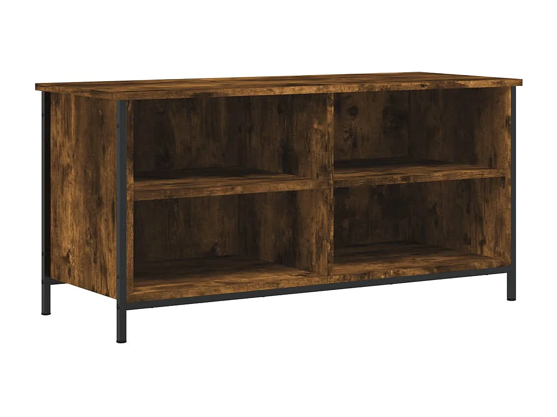 Mueble para TV  | Gabinete de TV |  Mueble de salón madera contrachapada roble ahumado 100x40x50 cm