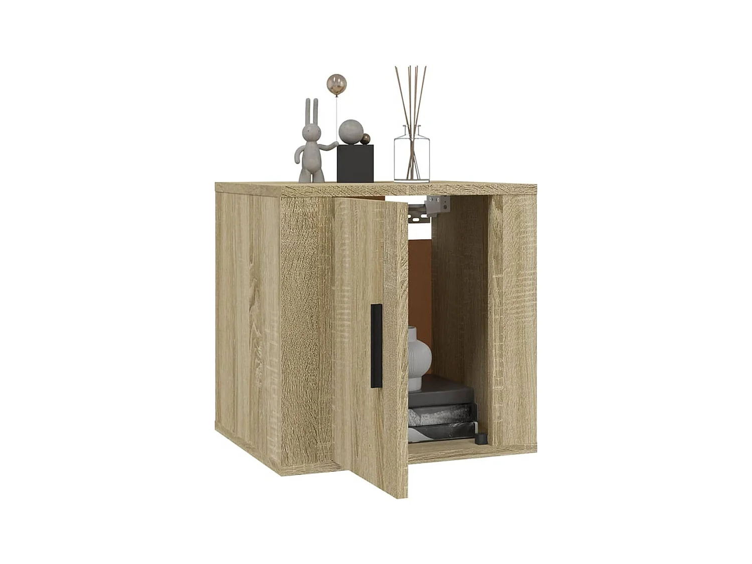 Mueble para TV  | Gabinete de TV |  Mueble de salón de pared roble Sonoma 40x34,5x40 cm