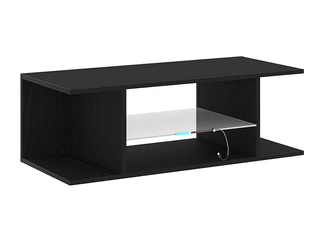 Mobile TV | Armadietto TV Nero 90 x 39 x 30 cm Legno multistrato