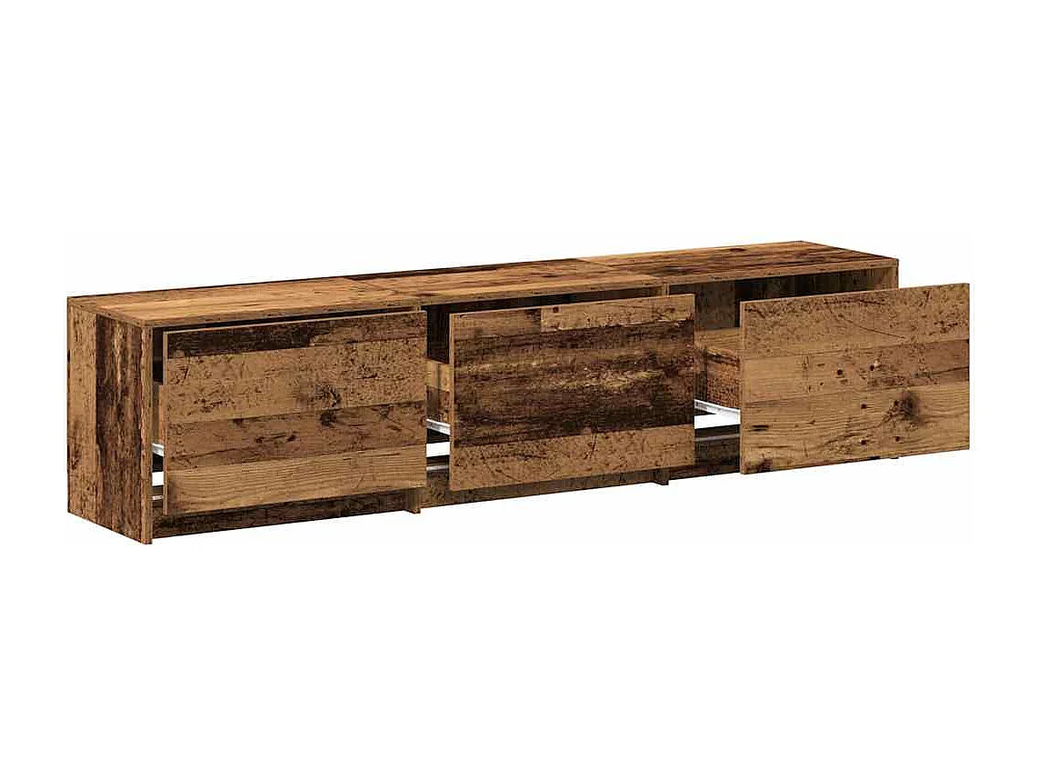 Armario para TV | Mueble TV | Mueble de salón con cajón Madera vieja 162.5 x 34 x 40 cm