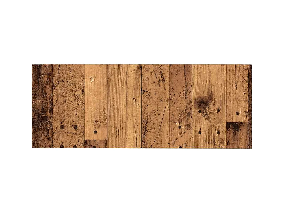 muebles para TV  | Gabinetes de TV |  Muebles de salón de pared 2 uds madera envejecida 80x30x30 cm