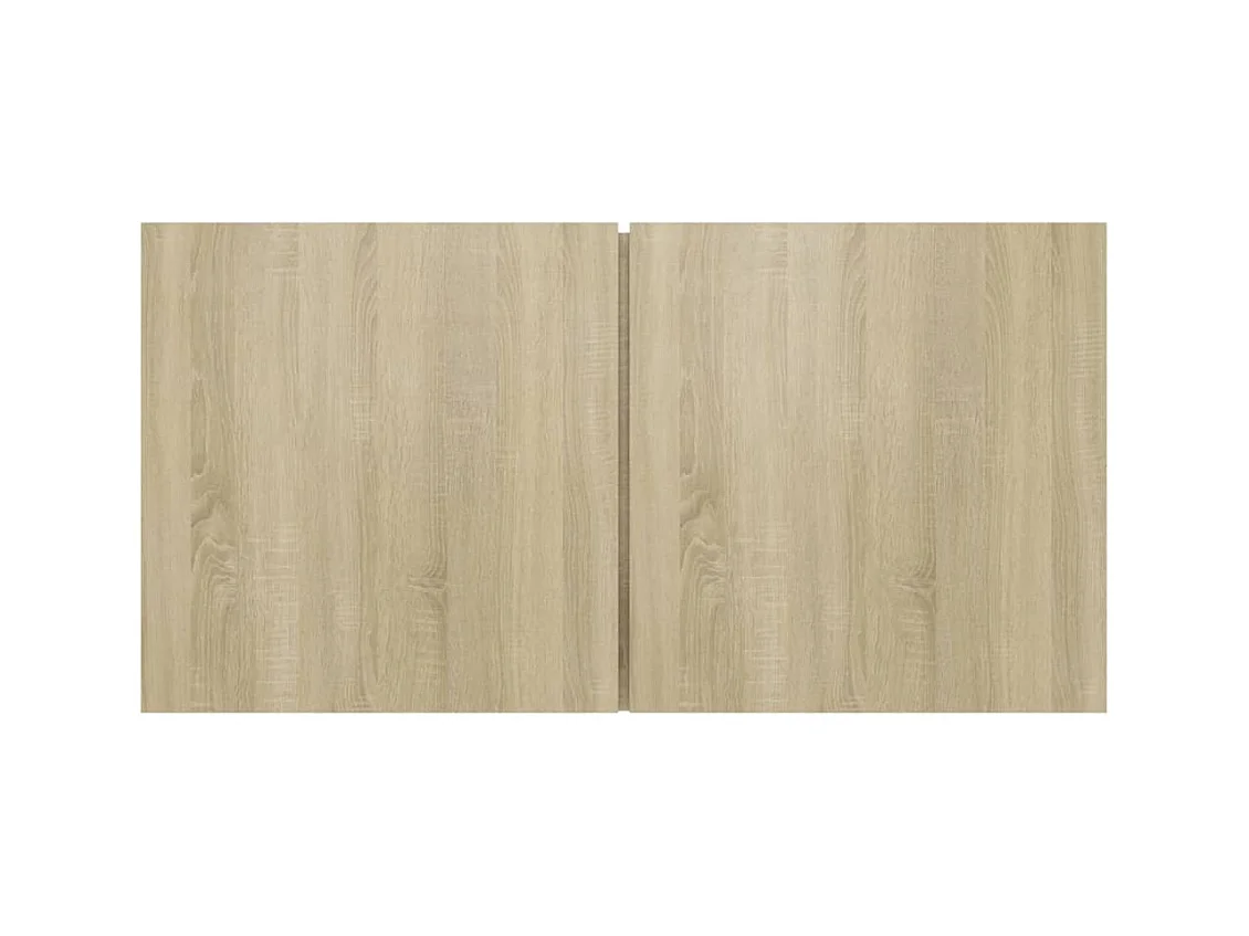 Muebles de salón | Gabinetes de TV |  Muebles de TV colgantes 3 uds roble Sonoma 60x30x30 cm