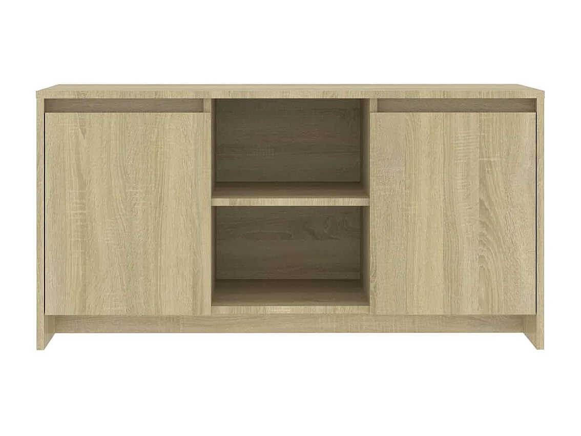 Mueble de TV | Mueble de salón madera contrachapada roble Sonoma 102x37,5x52,5 cm