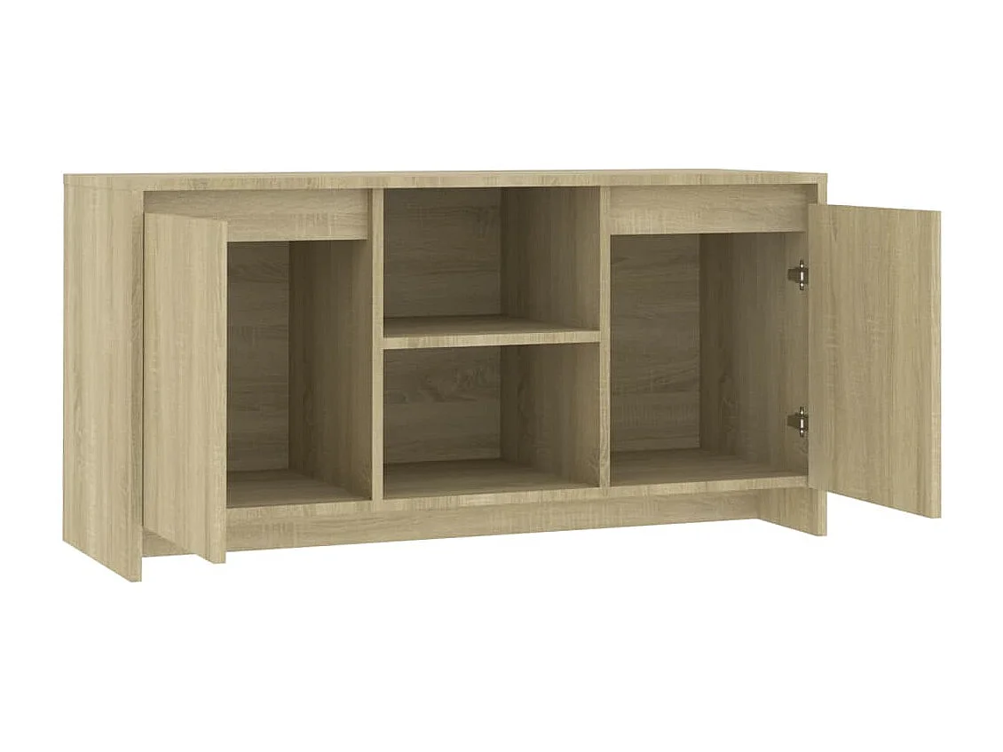 Mueble de TV | Mueble de salón madera contrachapada roble Sonoma 102x37,5x52,5 cm