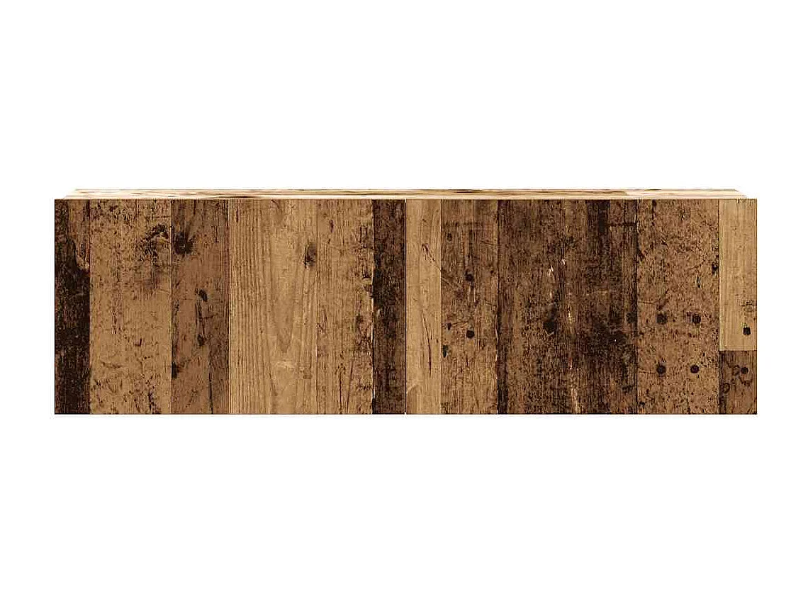 Meubles TV | Bancs TV | Armoires TV muraux 3 pcs vieux bois 100x30x30 cm bois ingénierie