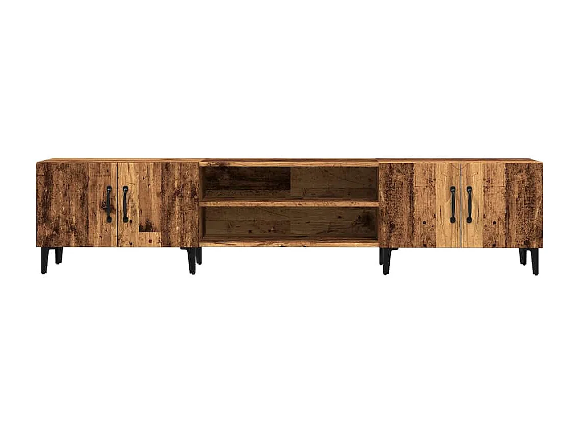 Mueble de TV | Mueble de salón madera ingeniería madera envejecida 180x31,5x40 cm