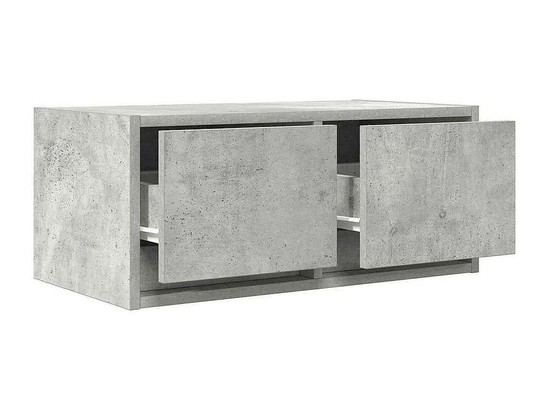 Meubles TV | Bancs TV | Armoires TV 2 pcs gris béton 60x31x25,5 cm bois d'ingénierie