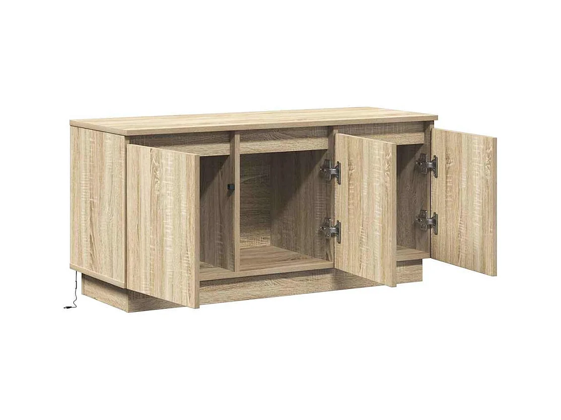 Meuble TV | Banc TV | Armoire TV Chêne Sonoma 100x38x49 cm Bois d'ingénierie