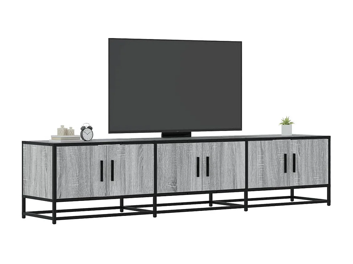 Meuble TV | Banc TV | Armoire TV sonoma gris 180x35x41 cm bois d'ingénierie