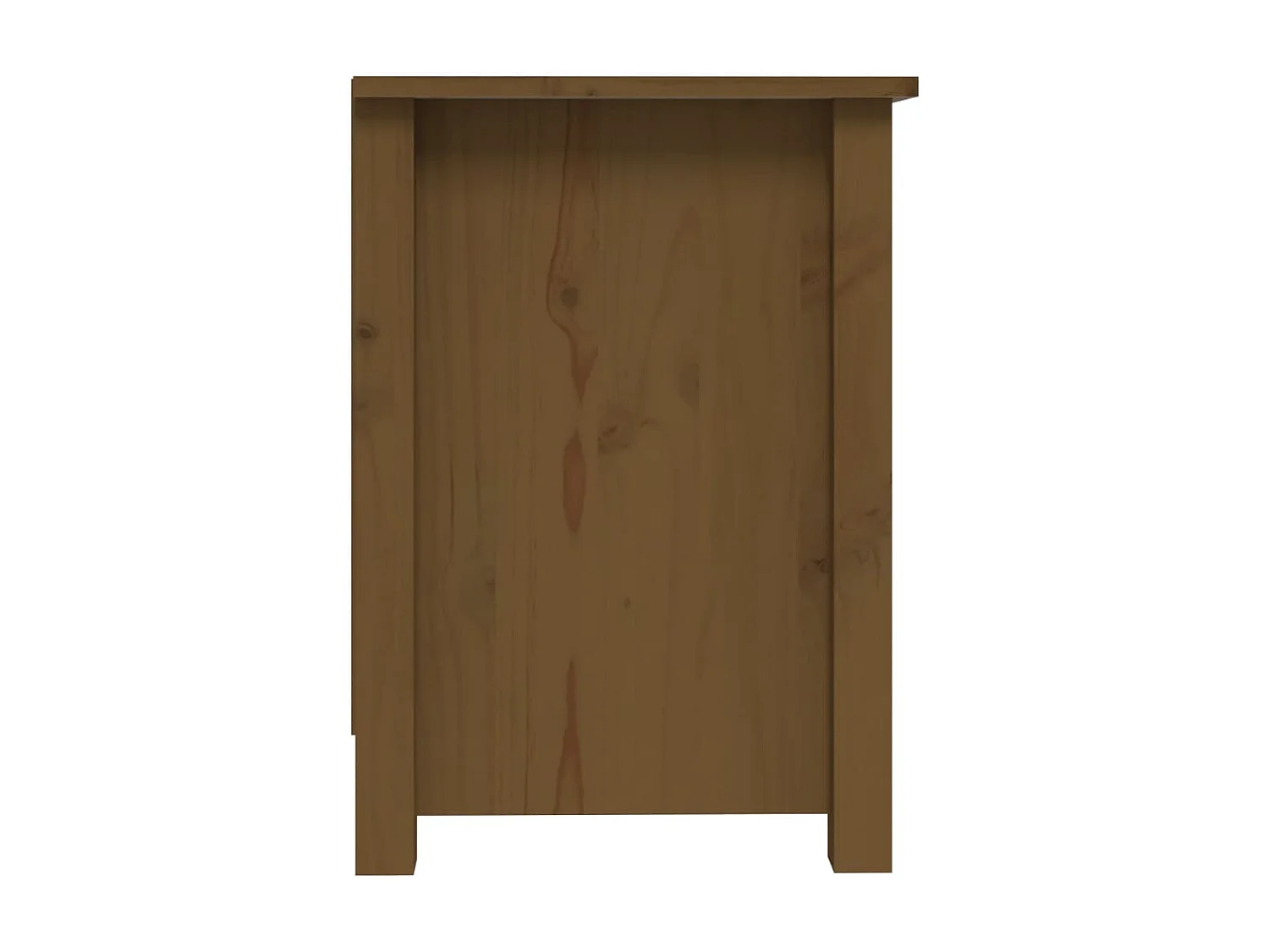 Meuble TV | Banc TV | Armoire TV Marron miel 103x36,5x52 cm Bois de pin massif