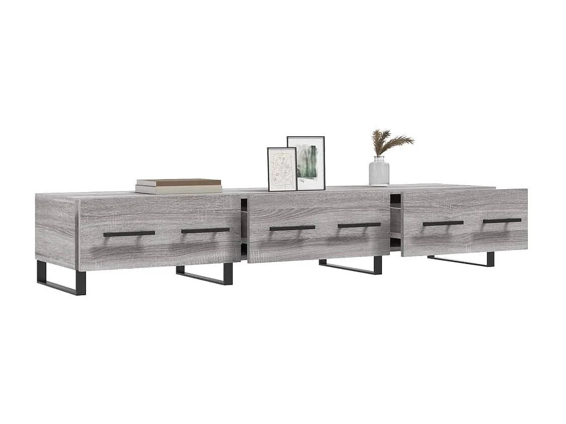 Meuble TV | Banc TV | Armoire TV sonoma gris 150x36x30 cm bois d'ingénierie