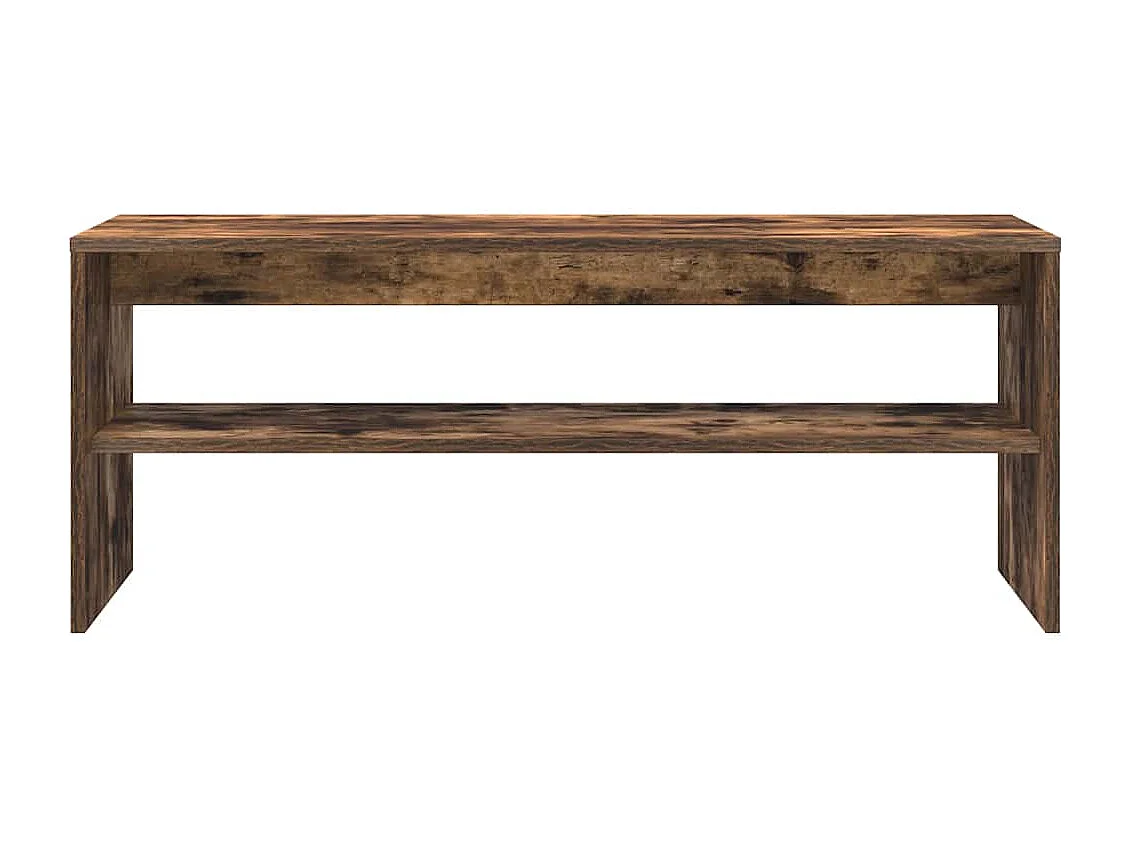 Mueble de TV | Mueble de salón madera contrachapada roble ahumado 100x40x40 cm