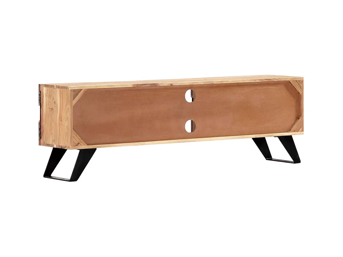 Mueble de TV | Mueble de salón madera maciza de acacia 140x30x45 cm
