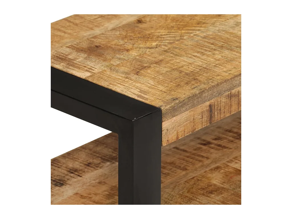 Mueble de TV | Mueble de salón madera maciza de mango 120x33x45 cm