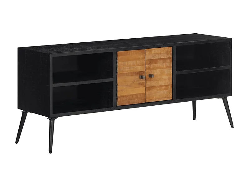 Mueble de TV | Mueble de salón teca maciza reciclada 112x31x45 cm