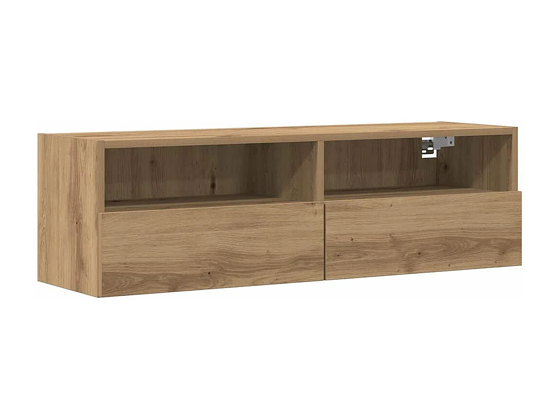 Mueble de TV | Mueble de salón Montado en la Pared Roble artisan 100x30x30cm