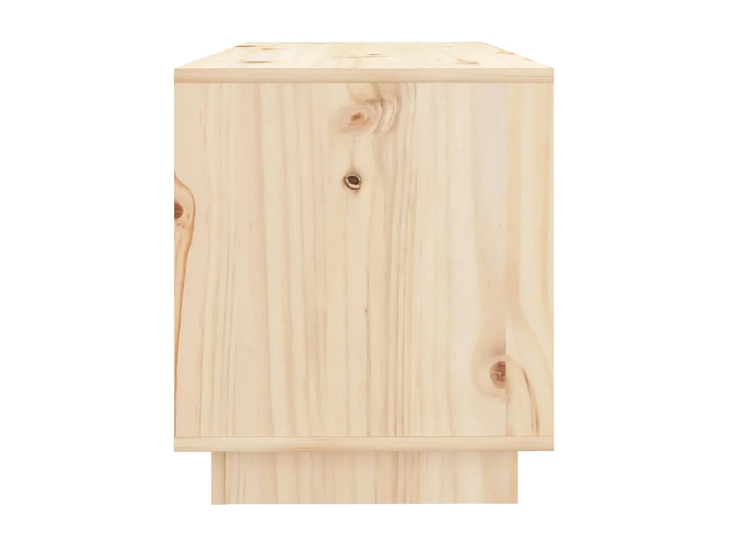 Mueble de TV | Mueble de salón de madera maciza de pino 74x34x40 cm