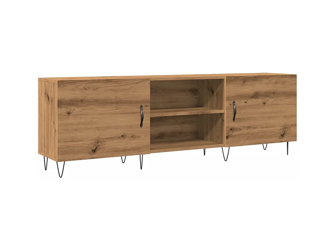 Mueble de TV | Mueble de salón madera de ingeniería roble artisan 150x30x50 cm