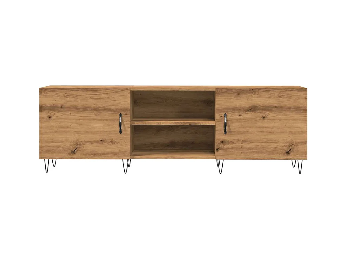 Mueble de TV | Mueble de salón madera de ingeniería roble artisan 150x30x50 cm