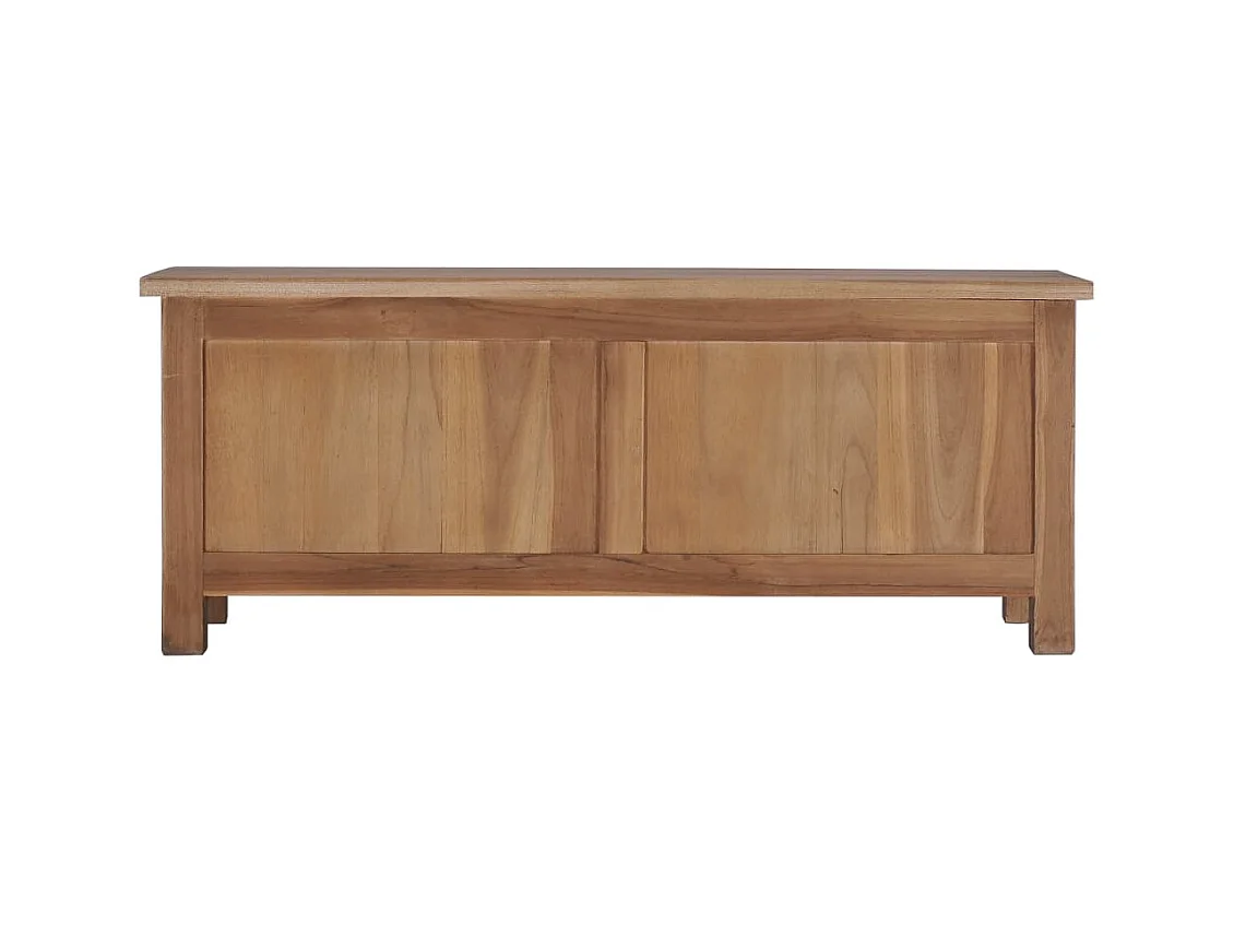 Mueble para TV  | Gabinete de TV |  Mueble de salón de madera maciza de teca 90x30x35 cm