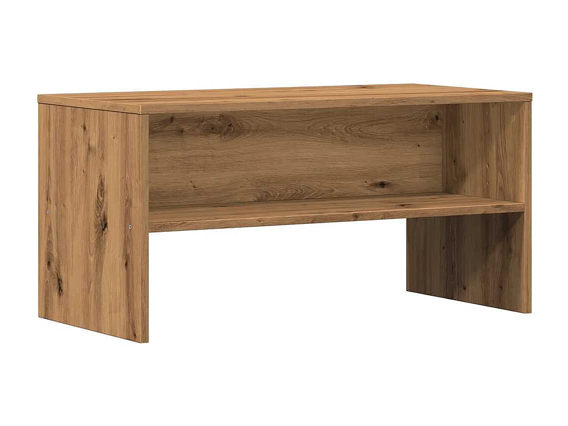 Meuble TV | Banc TV | Armoire TV chêne artisanal 80x40x40 cm bois d'ingénierie