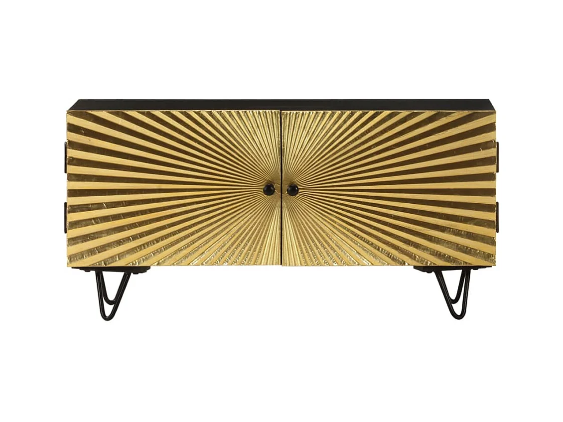 Tv-meubel | Tv-Bank | TV-kast90x30x45 cm massief mangohout