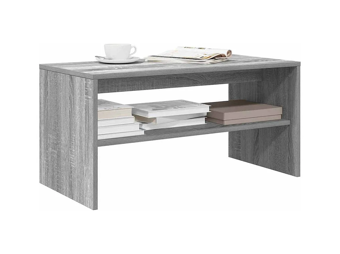 Mueble de TV | Mueble de salón madera de ingeniería gris Sonoma 80x40x40 cm