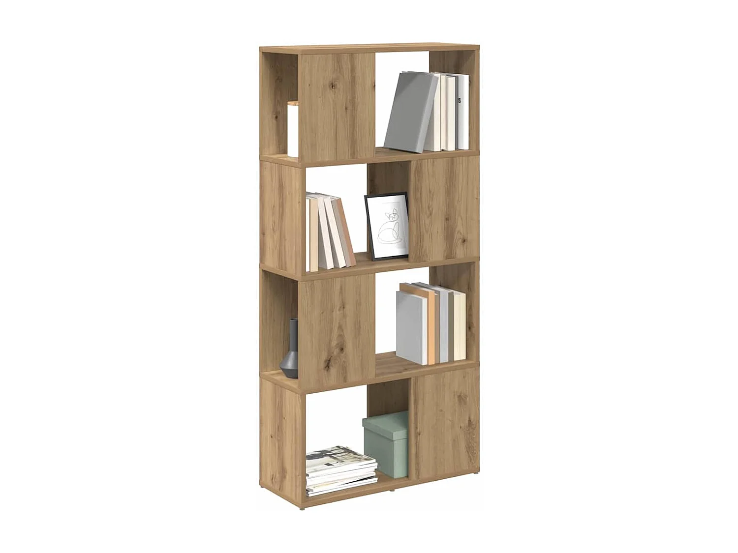 Mueble TV | Centro de entretenimiento Marrón 60 x 24 x 124 cm