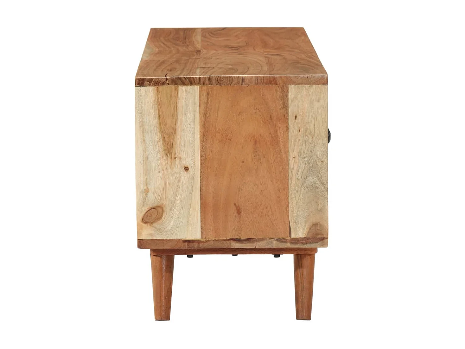 Meuble TV | Banc TV | Armoire TV 112x30x40 cm bois d'acacia massif