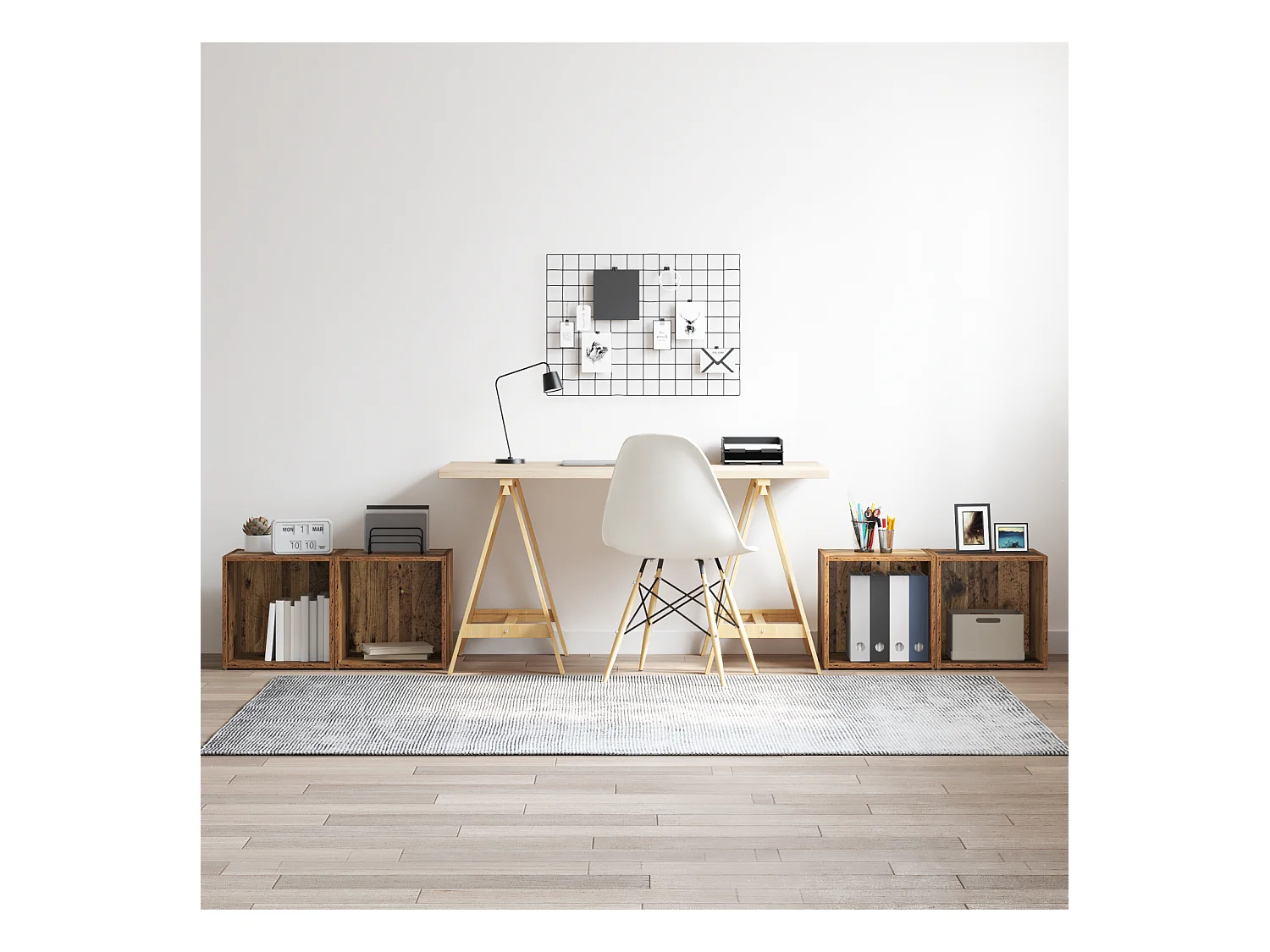 Gabinete de TV | Mueble de TV | Mueble de salón Marrón